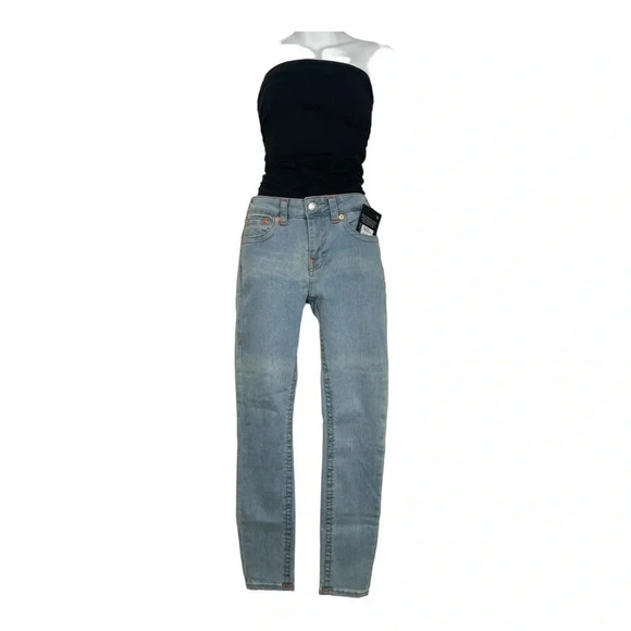 True‎ Religion Jennie Curvy Mid Rise Skinny Jeans - Picture 1 of 8